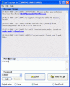 LanToucher Network Chat Screenshot