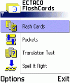 ECTACO FlashCards English <-> Albanian for Nokia Screenshot