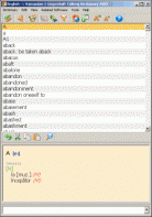 LingvoSoft Dictionary English <-> Romanian for Windows Screenshot