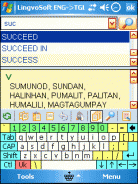 LingvoSoft Dictionary English <-> Tagalog for Pocket PC Screenshot