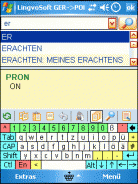 LingvoSoft Dictionary German <-> Polish for Pocket PC Screenshot