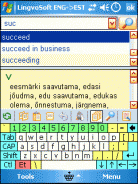 LingvoSoft Talking Dictionary English <-> Estonian for Pocket PC Screenshot