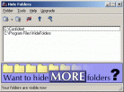 Hide Folders Screenshot