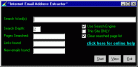 Internet Email Address Extractor Screenshot