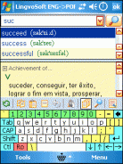 LingvoSoft Talking Dictionary English <-> Portuguese for Pocket PC Screenshot