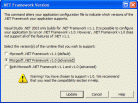 Microsoft .NET Framework Version 1.1 Redistributable Package Screenshot