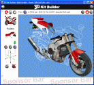 3D Kit Builder (Motorbike) Screenshot