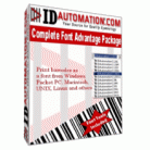 IDAutomation TrueType Barcode Font Screenshot