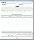 Excel Import Multiple Gmail Emails Software Screenshot