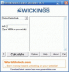 WorldUnlock Codes Calculator Screenshot