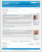 phpBB Screenshot