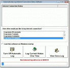Automatically Log Internet Connection Status Software Screenshot