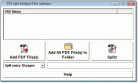 PDF Split Multiple Files Software Screenshot