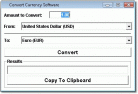 Convert Currency Software Screenshot