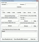 Gmail Extract Email Data Software Screenshot