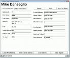 Address Book Database Software Screenshot