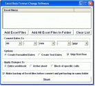 Excel Date Format Change Software Screenshot