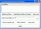 Excel Save Selected Cells As JPG Software Screenshot