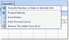 Excel Random Number or Date Generator Software Screenshot