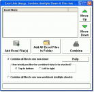 Excel Join (Merge, Combine) Multiple Sheets & Files Into One Software Screenshot