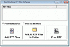 Print Multiple RTF Files Software Screenshot