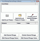 Excel Manage Named Ranges Software Screenshot