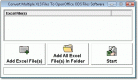 Convert Multiple XLS Files To OpenOffice ODS Files Software Screenshot
