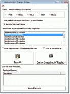 Monitor Registry Changes Software Screenshot