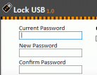 Lock USB Screenshot