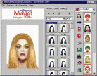 MAGGI-Hairstyle and Make-up Software Screenshot