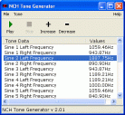 NCH Tone Generator Screenshot