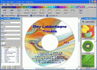 AudioLabel CD/DVD Labeler Screenshot