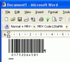 Morovia Code 128 Barcode Fontware Screenshot