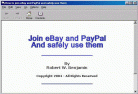 Join eBay and PayPal and safely use them eBook Screenshot